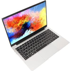 14-inch HD-laptop, 1080P-laptop 3,5 Mm Hoofdtelefoonaansluiting Draagbaar 6 GB RAM 512 GB SSD voor Zakelijk Gebruik (6+512G EU-stekker)