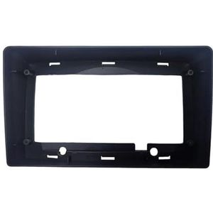 Autoradio Frame Kit Stereo Refit Fascia Bezel Frontplaat Kabel Adapter Voor HYUNDAI H-1 Voor Starex I800 Voor ILoad Voor IMax Auto Fascia Radio Paneel(Black frame)