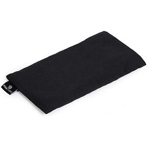 Yoga Studio Oogkussen | hoes van 100% biologisch katoen, biologische lavendel en lijnzaad yogakussen | stressverminderend gewogen oogmasker voor yoga, ontspanning, aromatherapie, vermoeide ogen en