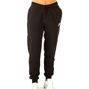 Nike - W NSW Essntl Pant Reg FLC, sportbroek voor dames, Zwart metallic zilver, XL