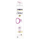 Dove Onzichtbare Deodorant Care 0% aluminiumzouten, spuitbus van 200 ml