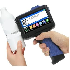 1790PLUS 12,7 mm draagbare printer, handheld inkjetprinter, tekst QR-barcode, batchnummer, logo, afbeelding, datum, afdrukmachine Breed printmateriaal(With 1 ink)