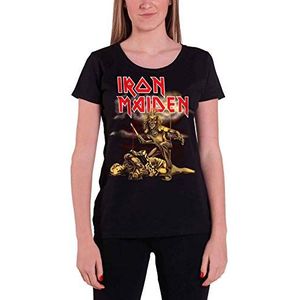 Iron Maiden T Shirt Sanctuary eddie slasher Officieel Vrouwen nieuw skinny fit L
