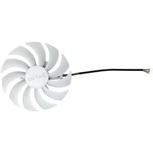 89MM 100MM GAA8S2U GA92S2U RTX3060 witte GPU-ventilator voor Zotac RTX 3060 Ti AMP 3070 dubbele grafische kaartventilatoren(Green)