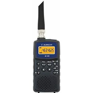 Albrecht AE-33H Compacte 180 Kanaals VHF/UHF AM/FM/WFM Mode Handheld Scanner