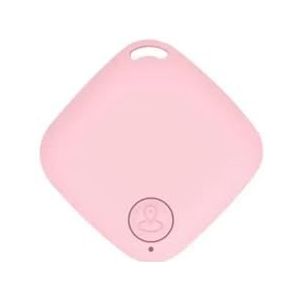Mini Tracking Device for Vind Mijn Sleutel Smart Tag Kindzoeker Huisdier Auto GPS Verloren Tracker Bluetooth(Pink)