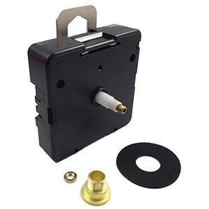 Clock Spare Parts Nieuwe Vervanging UTS Euroshaft Quartz Klok Beweging (Schacht Lengte 16 mm Minuut Hand Bevestigingsmoer Goud Open)