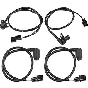 ABS Sensor MR307045 MR307046 Voor Mitsubishi Voor Pajero II Voor Monteiro L200 1993-2001 Voor Achter Links Rechts ABS Sensor MR3326672 Snelheid Snelheidsmeter(A Set)