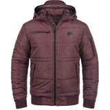 BLEND - Boris - Gewatteerde Jas - Wijnrood/Zwart