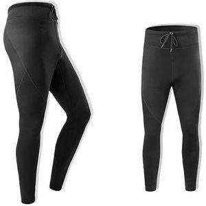 Neopreen wetsuits, wetsuits, duik- en surfpakken, snorkel- en zwemkleding, wetsuits for heren en dames (Color : 1.5mm Black Pant, Size : XXXL)