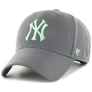 47 Brand MLB Yankees MVP Snapback Cap Baseballcap NY New York, grijs, 56/60 cm