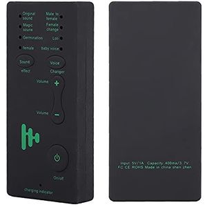 Portable Mini Voice Changer Live Broadcast Sound Card voor mobiele telefoon PC (Engelse versie)