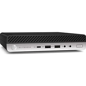 HP Mini-pc, EliteDesk 800 G3 Mini, processor Core i5-6400T, RAM 16GB DDR4, 240 GB SSD, WiFi Win 11 Pro (gereviseerd)