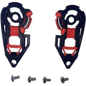 Motorhelm vizier lens, Helmvizier, K5 gezichtsscherm vervangende UV-beschermende krasbestendige helmvizier compatibel met AGV K1 K1S K3SV K5 K5S helm (goud)(Visor Base)