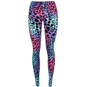 Lovetoenvy Dames Animal Print Leggings (Veelkleurig), Meerkleurig, 38-40