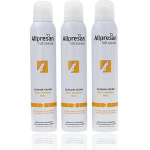 3 x Allpresan Fu Spezial 3 schuim crème 200 ml 10% ureum