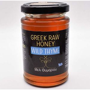 Griekse Wilde Tijm Rauwe Honing--Natuurlijk--Raw--Unprosessed--Geweldige Smaak-Premium Kwaliteit 260g
