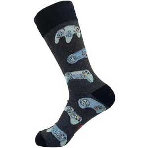 ECO CHIC Bamboe herensokken ademend warm en koud weer UK 6-11 enkel paar, Gaming Controllers Donkergrijs, 40-44 EU