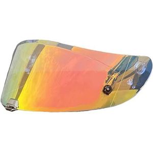 Motorhelm vizier lens, Helmvizier, RPHA 11 Shields Anti-condensfolie for HJC RPHA 70 RPHA 11 HJ-26 ST Motorhelm Vervangend vizier Windscherm (Anti-condensfolie)(Revo Clear Red-day and Night)