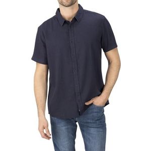 riverso RIVCarlo Linnen overhemd voor heren, korte mouwen, regular fit, vrijetijdshemd, zomerhemd, linnen hemd, knoopsluiting, effen, wit, beige, blauw, groen, S, M, L, XL, XXL, 3XL, 4XL, 5XL,