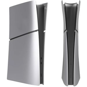 Voor Playstation SLIM Optische Drive Versie Digitale Versie Console Case Nieuwe Zilver Vervanging Shell Behuizing Panel Voor PS 5 SLIM (Digitale Versie)