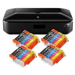 IC-Office - iX6850 - Kleurentinkjetprinter - A3+ - Zwart - 9.600 x 2.400 DPI - WiFi - 20 XL Inktpatronen