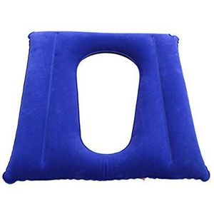 Opblaasbaar Toilet Seat Kussen - Ergonomisch Ontwerp - Anti Decubitus Kussen voor Oudere Patiënt