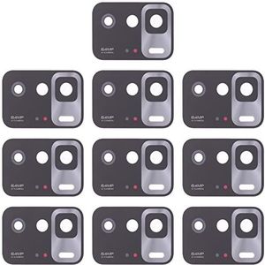 Reparatie onderdelen 10 STKS Terug Camera Lens for Xiaomi Redmi Note 10 Pro 5G / Poco X3 GT
