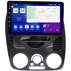 Android 14 autonavigatie in-dash autoradio-ontvanger voor Fiat Siena Palio 1996-2005 dubbel Din 9 inch touchscreen autoradio met satellietnavigatie Bluetooth handsfree RDS SWC(P18 8Core 6+128G)