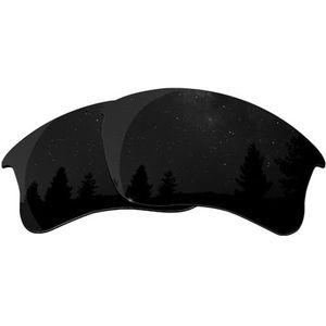 HiCycle2 Spiegel gepolariseerde vervangende lenzen voor Oakley Flak Jacket XLJ Zonnebril-Multi Opties, Zwart, 55mm
