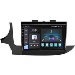 Android 14 Bluetooth autoradio voor Buick Encore/Opel Mokka Vauxhall 2016-2019 9 Inch 2 Din Car Stereo Radio met CarPlay AHD Omgekeerd beeld Bedieningselementen op het stuur(S6 8G+128G)