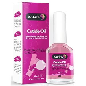 Cuticle Oil for Nails 12 ml - Nagelriemolie Hydrating and Nourishing Coconut Fragrance Cuticle Oil for Perfect Hands and Feet - Cuticle Softener for Professional Nail Care (KAUWGOM)