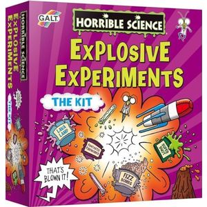 Galt Toys, Horrible Science - Explosive Experiments, Science Kit for Kids, Ages 8 Years Plus