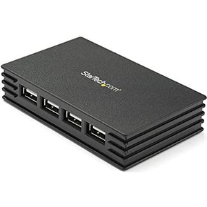 StarTech.com ST4202USB interface hub USB 2.0 Type-B 480 Mbit/s Zwart