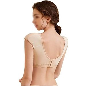 Dames Casual Ronde Hals Korte Mouwen Tops Pullover Sweatshirt 2 In 1 Ingebouwde Schoudervulling T-shirts,Black-L