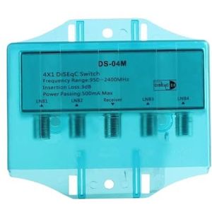 950-2400MH TV Waterdichte DS-04M Satelliet 4x1 Schakelaar Antenne FTA Schotel Platte LNB Multiswitch For Satelliet-tv-ontvanger Uitgebreide Dekking
