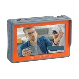 CCTV-tester, CCTV-monitortester, Professionele CCTV-tester 8MP AHD TVI CVI CVBS Beveiligingscamera HD Coaxiale Tester Met PTZ-controller UTP-kabeltest DC 12V-uitgang PoE-netwerktools(IV5)