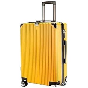 Koffer Bagage Grote Capaciteit Handbagage Combinatieslot Koffer Voor Heren Dames Bagagekoffer Reiskoffer (Color : H, Size : 22in)