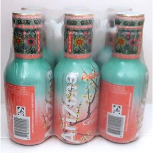 Arizona Green Tea with Honey & Peach 6 x 0,5l (incl. 1,50 Euro borg)