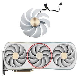 RTX4090 RTX4080 Voor ZOTAC voor GeForce RTX 4080 4090 EXTREME AIRO Witte Vervangende Grafische Kaartventilator(B-Fan)