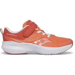 Saucony Kinvara 14 Alternative Closure Jr Sneakers voor kinderen, uniseks, koraalrood, 1 Big Kid