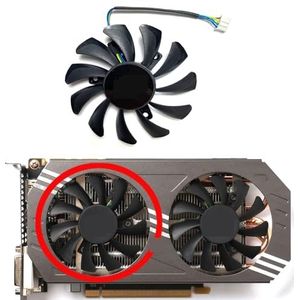 Vervangende ventilator GA81O2U voor ZOTAC voor GeForce GTX970 4GB grafische kaart(Left fan)