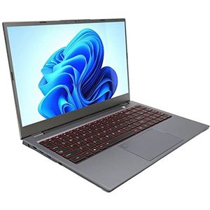Notebook PC, 16 GB RAM 128 GB ROM 15,6 Inch FHD-scherm Notebook Interne Dubbele Stereoluidsprekers 6 Kern 12 Threads Ultradun voor Leaning for Business voor 10 (16+128G