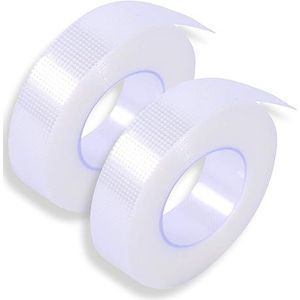 P-Beauty Medische wimperverlengingstape | hypoallergene micropore 3M wimperband | transparant | wimpertape | ademend | 1,25 cm x 9,14 m | 1-10 stuks | 2 stuks