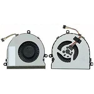 Laptop CPU koelventilator Voor For HP 15-ac000 15-ac000 (Touch) 15-ac100 15-ac100 (Touch) 15-ac500 15-ac600 15-ac084tu 15-ac091ng 15-ac092ng Zwart