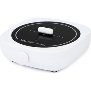 Magnetische roerder, 1 liter, mini-laboratoriumroerder, draagbare roerder met roerstaaf voor laboratorium, 600-4000 omw/min (230 V UK)