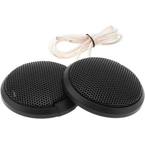 Tweeter auto Tweeters voor auto Universele autotweeters, luidsprekers met 109 dB gevoeligheid, superkrachtig, hoge efficiëntie, 20 W voorgemonteerde autokoepeltweeters