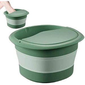 Voetbad | Thermische isolatie Opklapbaar voetenbad met massagepunten - Voetverzorgingsproducten voor het opbergen van toiletartikelen, voetenbad, kleding wassen, handdoeken wassen Kasmole