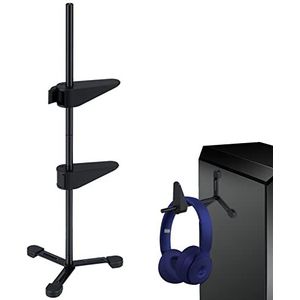 delr 5 video-kaarthouder, verstelbare grafische kaarthouder, zwart met twee verdiepingen ontwerp | Het frame uitbreidingshouder van de grafische kaarthouder vermindert het uitvalpercentage