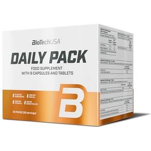 Daily Pack Vitamins & Minerals - 30 Packs - BiotechUSA